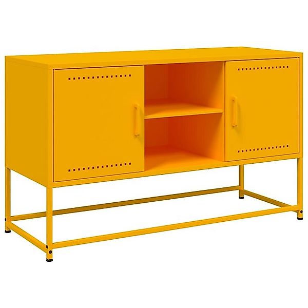 vidaXL TV-Schrank TV-Schrank Senfgelb 100,5x39x60,5 cm Stahl (1-St) günstig online kaufen