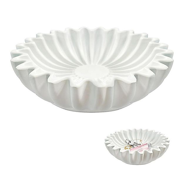 GarveeMore Dekoschale Dekorative Schale für handgefertigte Harz geriffelt R günstig online kaufen