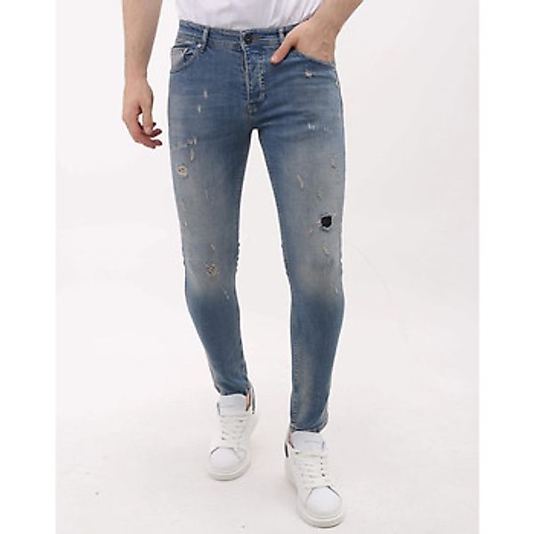 Mario Morato  Slim Fit Jeans Sim Stretch Jeans Mit Rissen – MMS günstig online kaufen