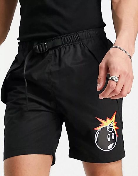 The Hundreds – Mayday – Shorts in Schwarz günstig online kaufen