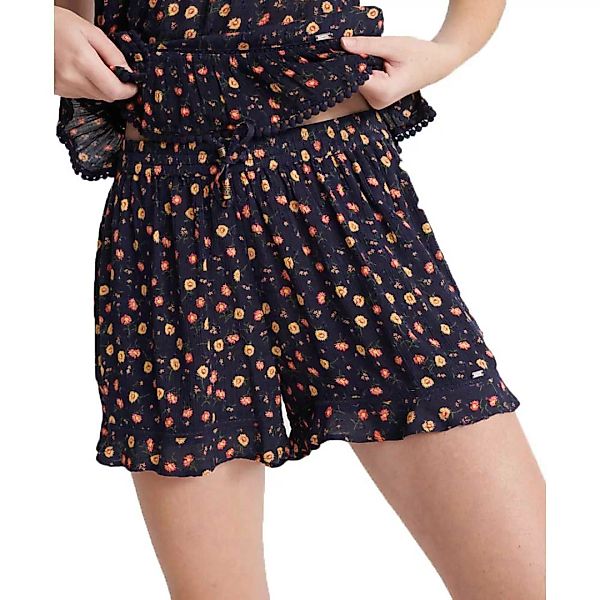 Superdry Summer Beach Shorts Hosen 2XS Navy Floral günstig online kaufen