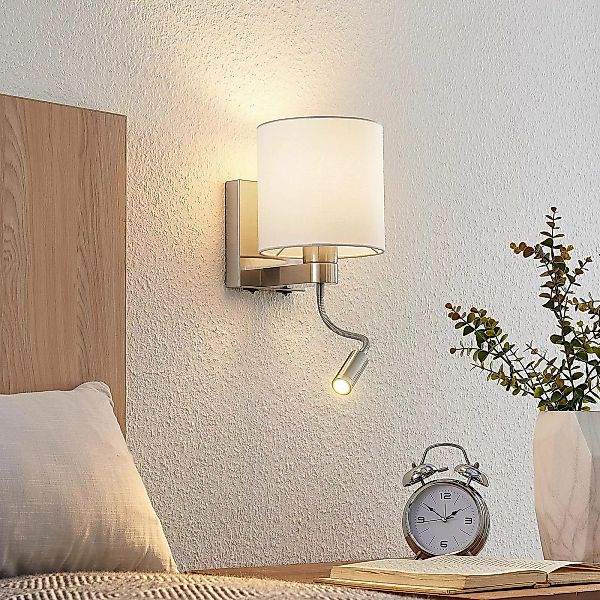 Lucande Wandlampe Brinja, 45 cm, schwenkbar, Leselicht, E27 günstig online kaufen