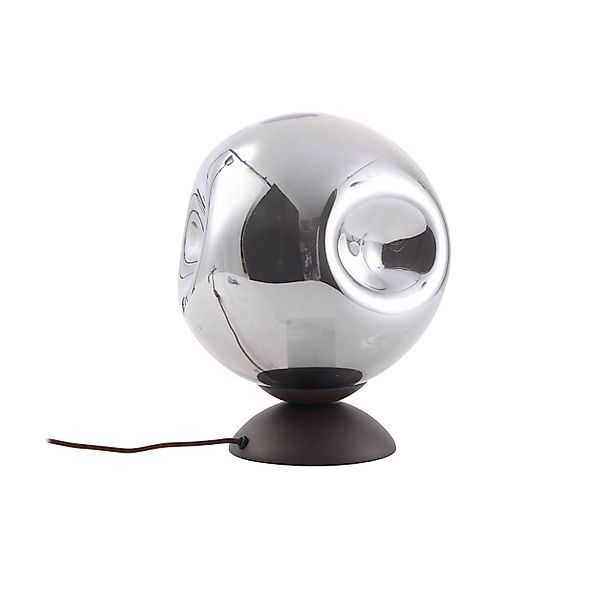 Lindby Tischlampe Valentina 10019834 Design Modern in Braun aus Metall 1-fl günstig online kaufen