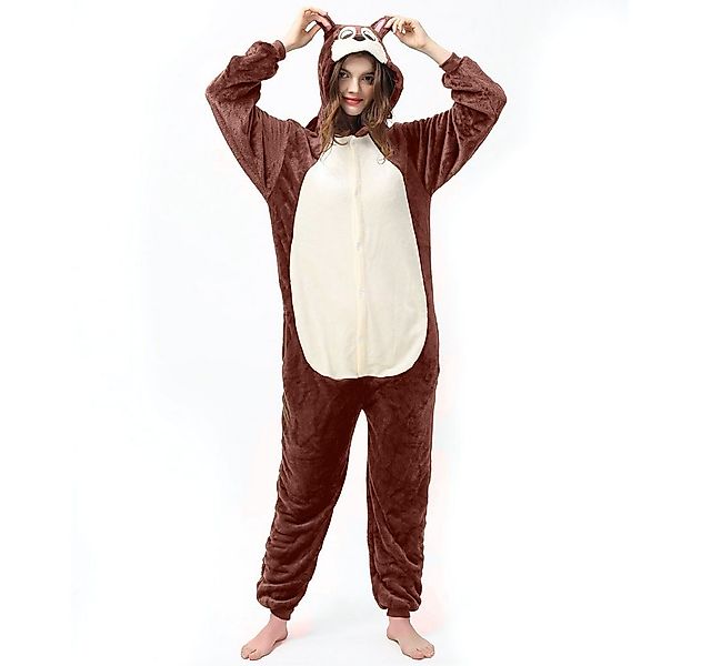 Katara Partyanzug Waldtiere Jumpsuit Kostüm Overall Erwachsene S-XL, Karnev günstig online kaufen