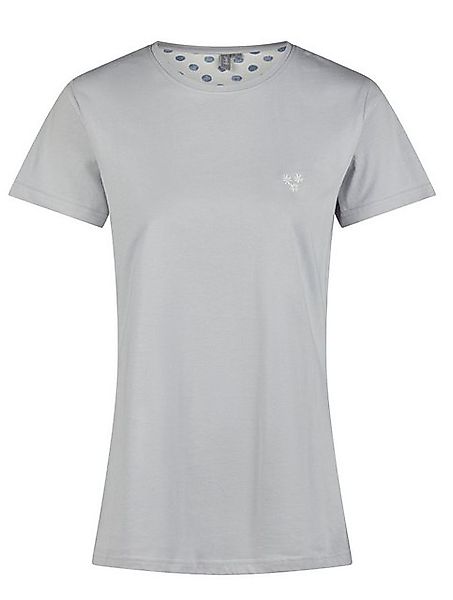 By Louise Pyjamaoberteil Damen Pyjamashirt mit kurzem Arm (1-tlg) Baumwolle günstig online kaufen