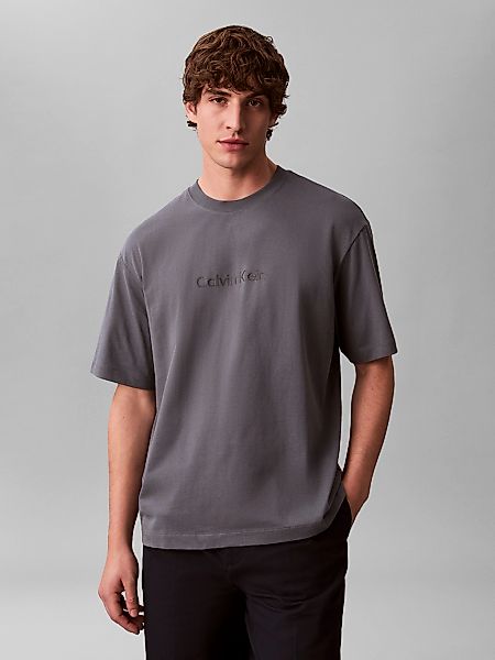 Calvin Klein T-Shirt "SS RLXD STANDARD LOGO CREWNK TEE" günstig online kaufen