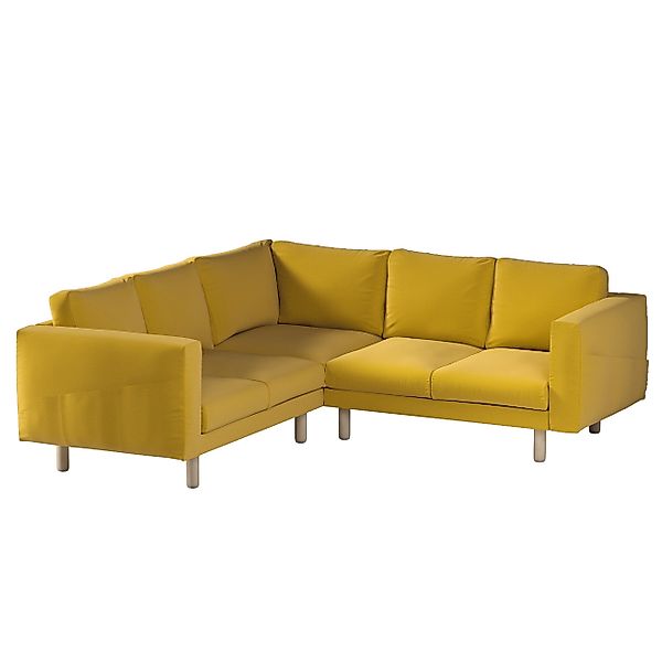 Bezug für Norsborg 4-Sitzer Ecksofa, honiggelb, Norsborg 4-Sitzer Ecksofabe günstig online kaufen