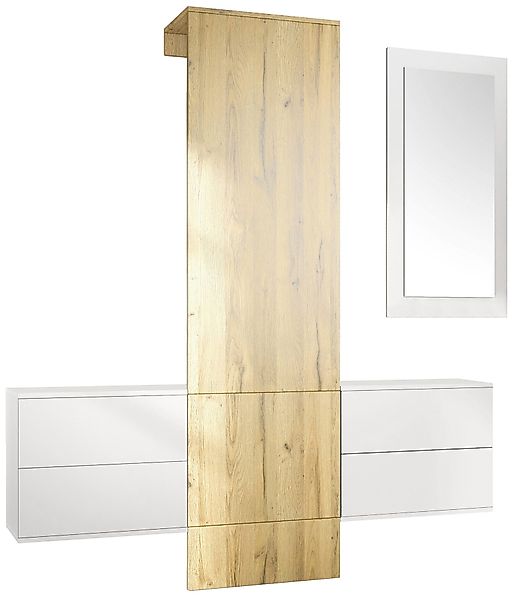Vladon Garderoben-Set Carlton Set 3, (Wandgarderobe günstig online kaufen