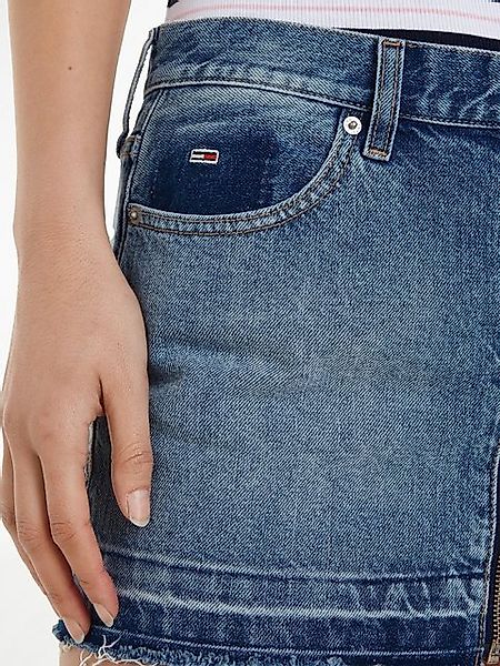 Tommy Jeans Jeansrock Webrock mit Tommy Jeans Markenlabel günstig online kaufen