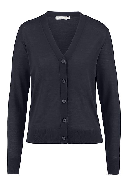 Hessnatur Strickjacke aus reiner Bio-Merinowolle (1-tlg) günstig online kaufen