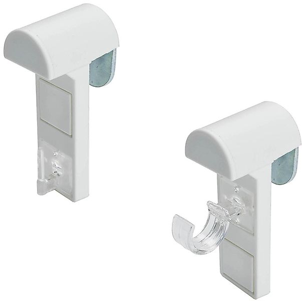 Liedeco Klemmträger, Vitragen-Scheibengardinen, (Set, 2-tlg), für günstig online kaufen