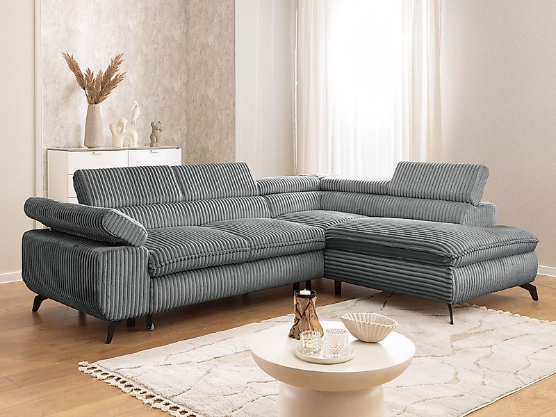 S-Style Möbel Ecksofa Bonnie mit Schlaffunktion günstig online kaufen