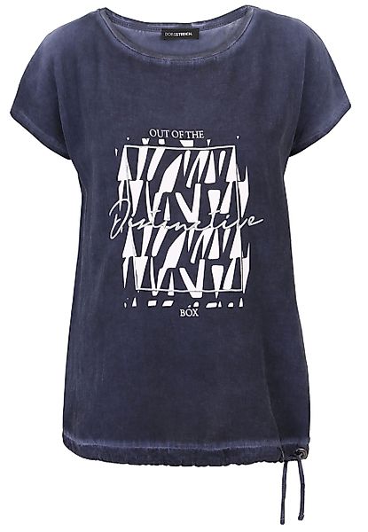 Doris Streich Print-Shirt (1-tlg) mit Plättchen-Motiv günstig online kaufen