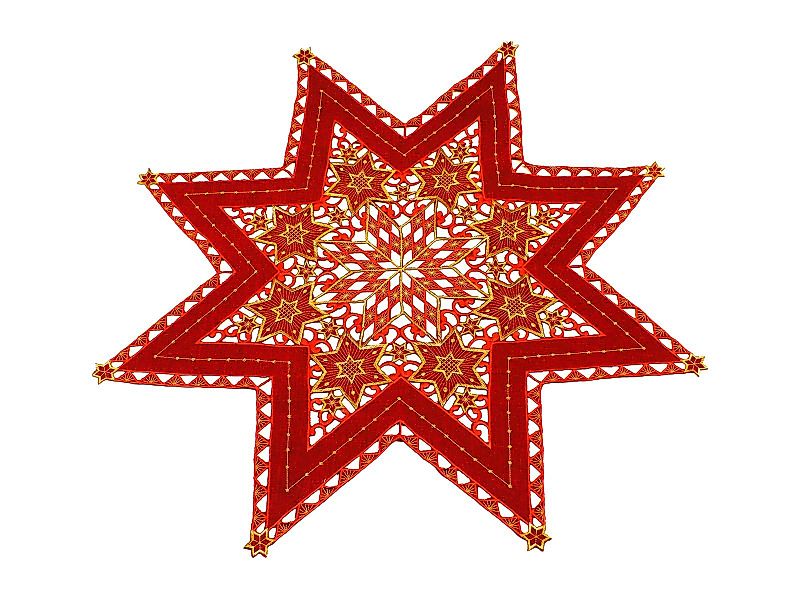 Haus und Deko Tischdecke Sterne Weihnachten günstig online kaufen