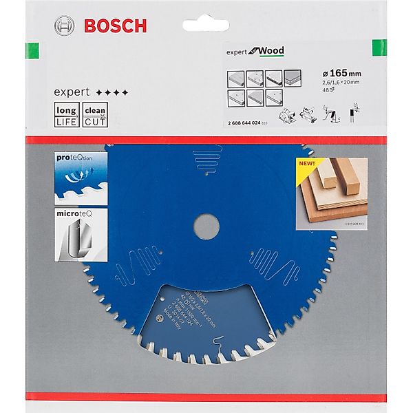 BOSCH Kreissägeblatt Kreissägeblatt165 x 20 x günstig online kaufen