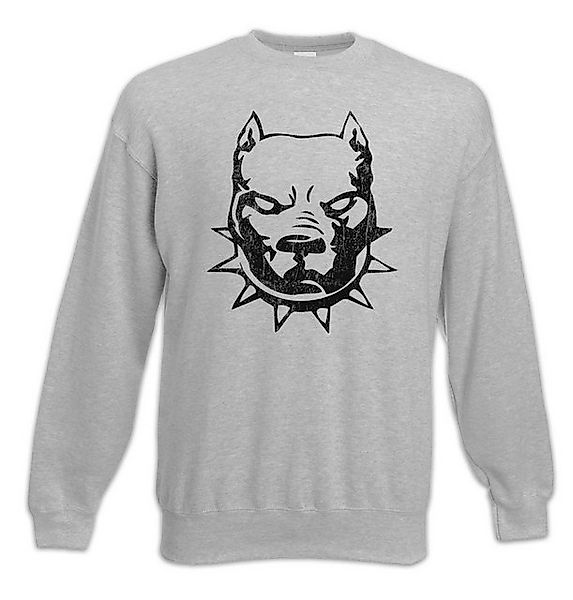 Urban Backwoods Sweatshirt Pit Dog Bull Sweatshirt Kette Bissiger Hund Rott günstig online kaufen