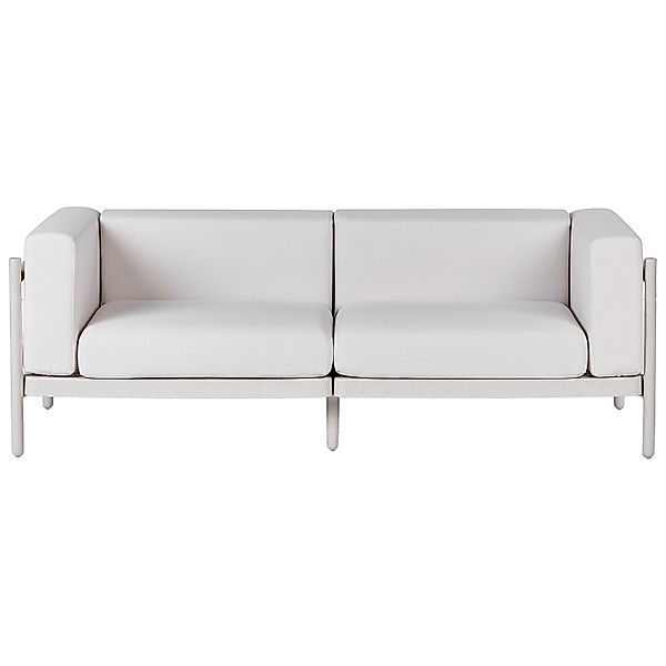 Beliani Gartensofa Beige 73x187x68 günstig online kaufen