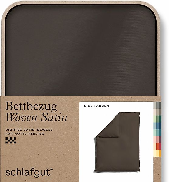 Schlafgut Bettbezug "Woven Satin" besonders dicht gewebt, Mix & Match: pass günstig online kaufen