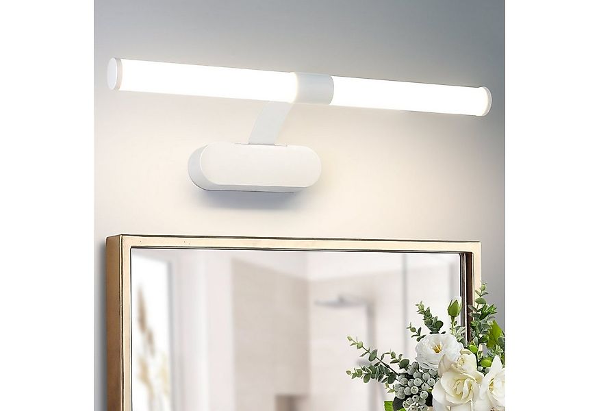 ZMH LED Spiegelleuchte 40CM - Spiegellampe 6W Schlafzimmer, Augenschutz, Ei günstig online kaufen