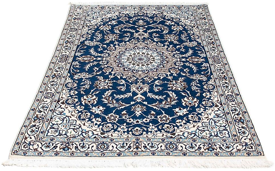 morgenland Orientteppich »Perser - Nain - Royal - 176 x 113 cm - blau«, rec günstig online kaufen