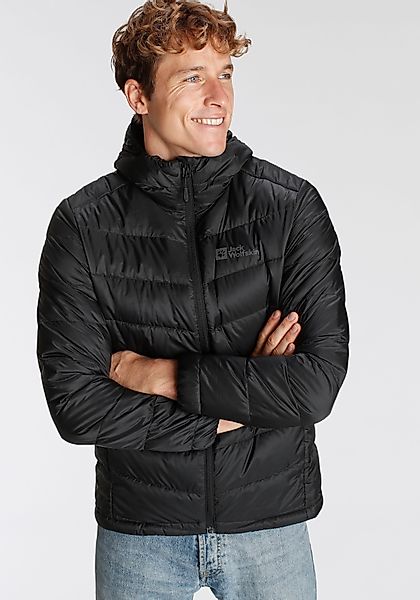 Jack Wolfskin Daunenjacke "HOLLENBERG" mitKapuze Wärmend, winddicht, Überga günstig online kaufen