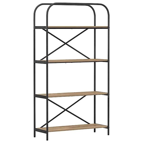 vidaXL Bücherregal Artisan-Eiche 80 x 30 x 146 cm Holzwerkstoff 879844 günstig online kaufen