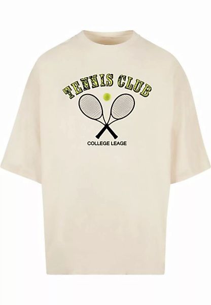 Merchcode T-Shirt Merchcode Herren Tennis Club Huge Tee (1-tlg) günstig online kaufen