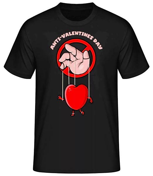 Anti Valentines Day · Männer Basic T-Shirt günstig online kaufen