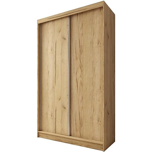 Beautysofa Kleiderschrank MARIO II Breite: 120 günstig online kaufen