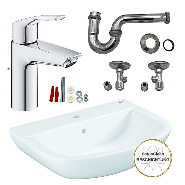 Grohe Waschbecken Grohe Waschbecken Waschtischarmatur Siphon günstig online kaufen
