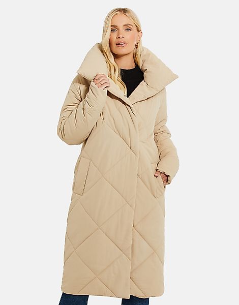Threadbare Steppmantel (1-tlg) mit hohem Kragen günstig online kaufen