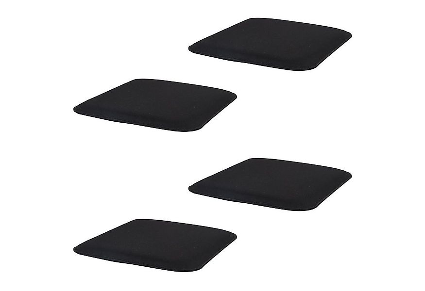 IDIMEX Sitzkissen GRACE, Rutschfeste Stuhlkissen 4er Set, Stuhlauflagen gep günstig online kaufen