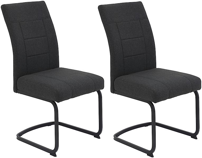 HELA Freischwinger »BRINDISI, Esszimmerstuhl« (Set) 2 Stk.XL-Sitz,Federkorb günstig online kaufen