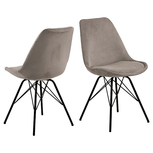 ebuy24 Eris Esszimmerstuhl Samt Beige günstig online kaufen
