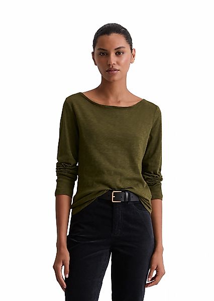 Marc OPolo Langarmshirt "aus Organic Cotton-Qualität" günstig online kaufen