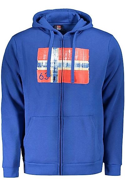 NORWAY 1963 Sweatshirt Herren-Sweatshirt Blau mit Reißverschluss und günstig online kaufen