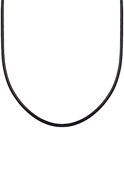 Nenalina Kette ohne Anhänger Kautschuk-Kette Basic Kombinierbar 925 Silber günstig online kaufen