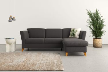 Home affaire Ecksofa "Trelleborg L-Form" Federkern-Polsterung, wahlweise mi günstig online kaufen