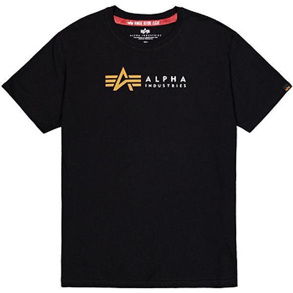 Alpha Industries  T-Shirt Alpha Label T - black günstig online kaufen
