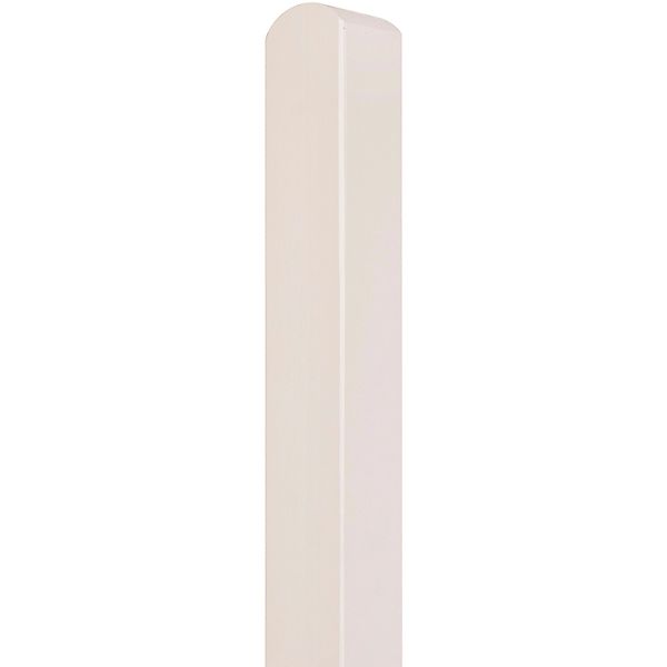 Zaunpfosten Glatt 9 cm x 9 cm x 95 cm Cream FSC günstig online kaufen