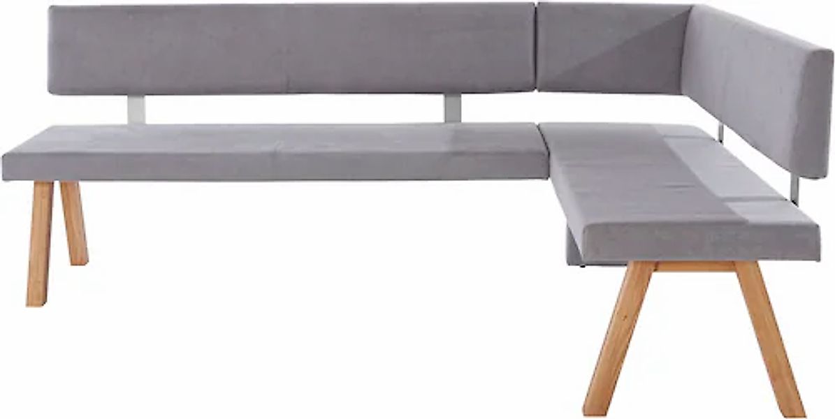 OTTO home Eckbank "Rio" Massivholz in Eiche geölt, Esszimmerbank bequem gep günstig online kaufen