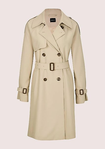 MADELEINE Trenchcoat "Trenchcoat Eleganter gefütterter Zweireiher" Trench L günstig online kaufen