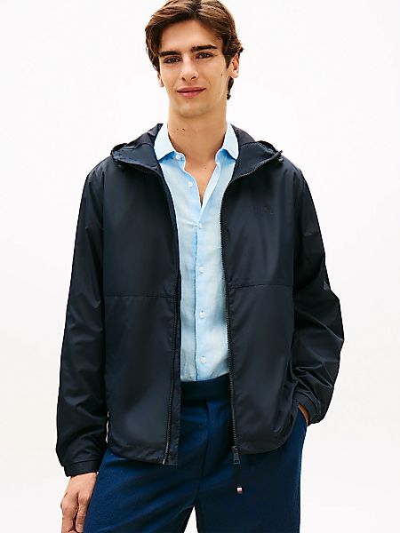 Tommy Hilfiger Allwetterjacke "BRANDED HOODED" mit Kapuze Windjacke Fahrrad günstig online kaufen