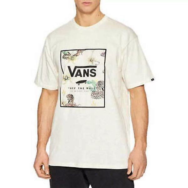 Vans  T-Shirts & Poloshirts T-Shirt  MN Classic Print Box Antique White/des günstig online kaufen