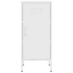 vidaXL Aktenschrank Lagerschrank Weiß 42,5x35x101,5 cm günstig online kaufen