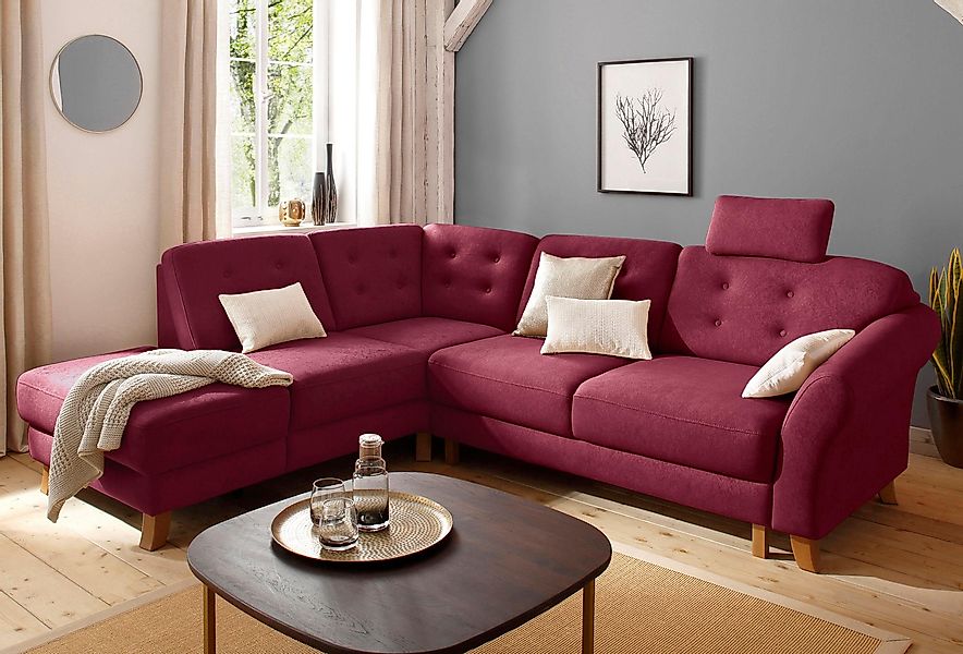 Home affaire Ecksofa Trondheim L-Form, mit günstig online kaufen