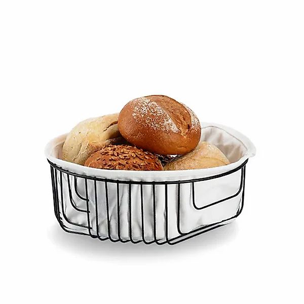 Zeller Present Brotkorb 1 Stk. tlg. Industrial-Stil, m. Beutel günstig online kaufen