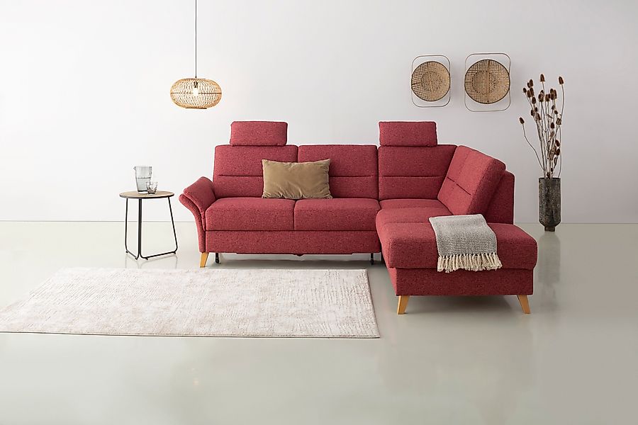 Home affaire Ecksofa Westerland L-Form, Federkern-Polsterung, günstig online kaufen