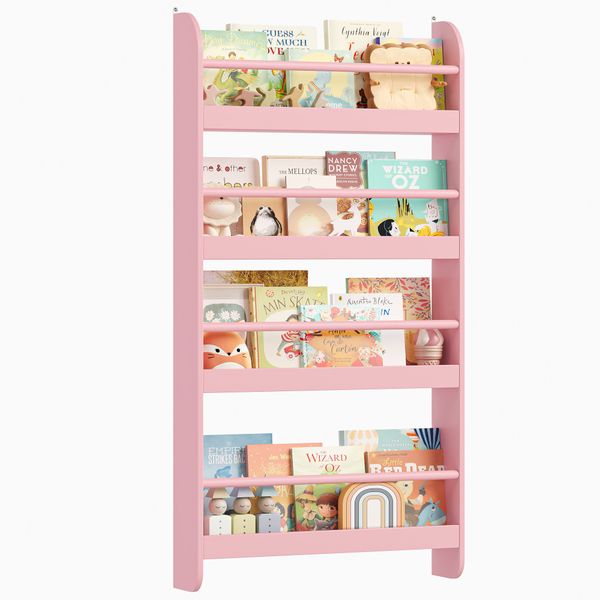 Homfa Kinderregal Kinderbücherregal Wandregal, Bücherregal mit günstig online kaufen