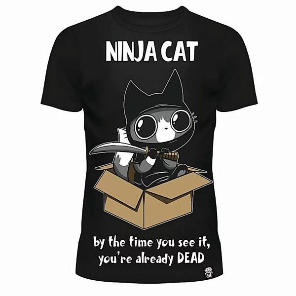 Cupcake Cult T-Shirt Ninja Cat Samurai Katze günstig online kaufen